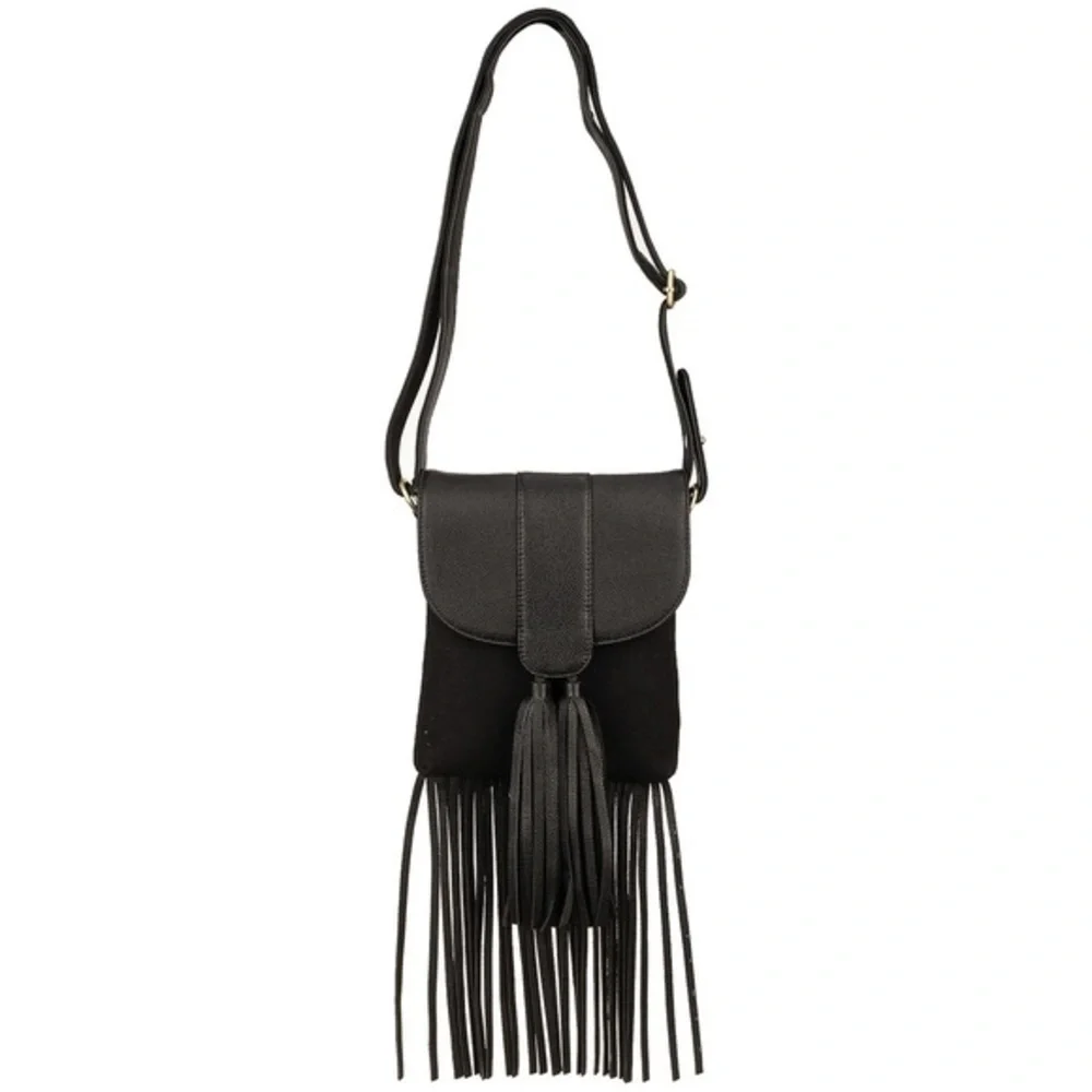 Bay Sky fringed cross body bag BY San Diego Hat Co. NWOT - Picture 1 of 8